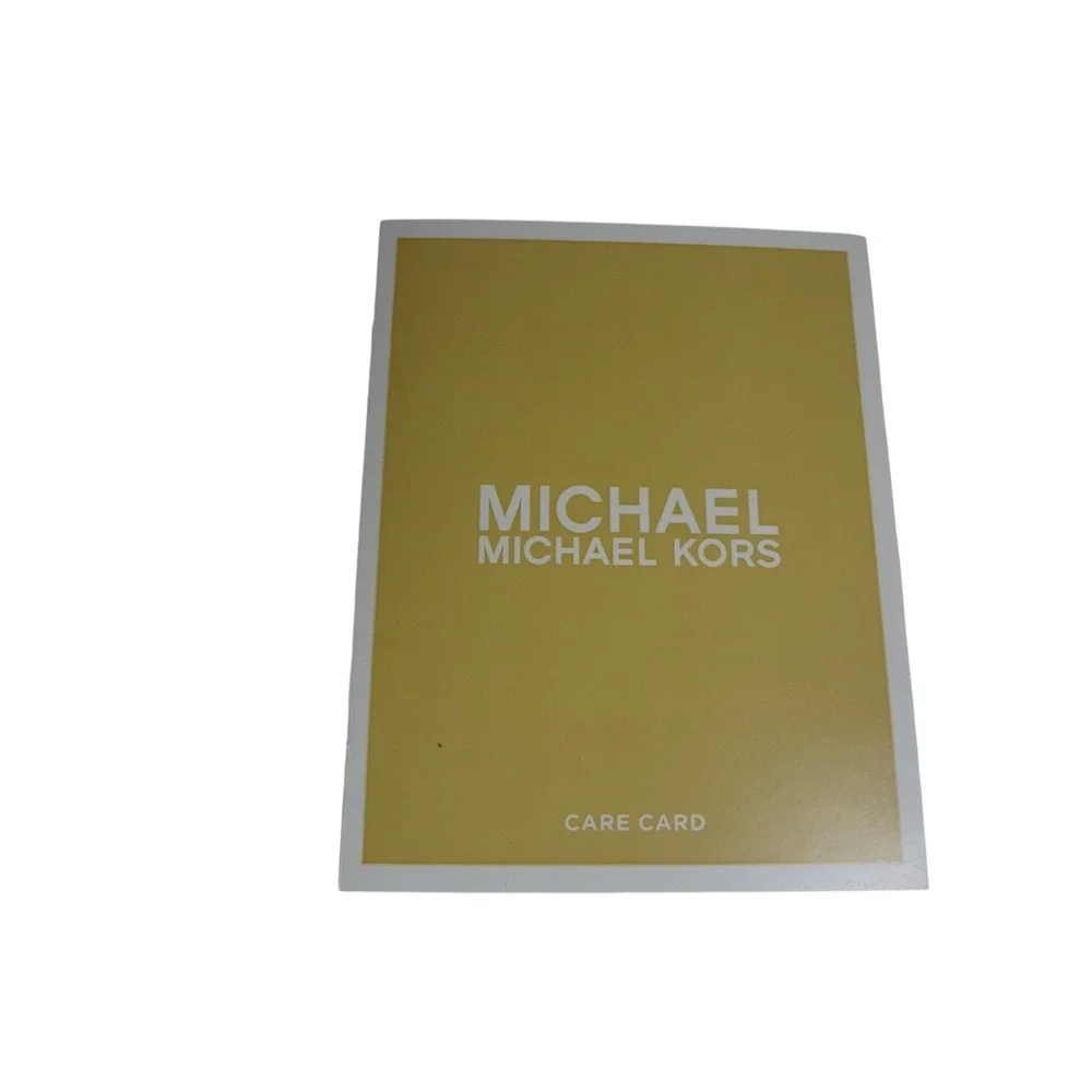 Michael Kors Signature Logo White Black Crossbody Bag 3-in-1 Clutch Pouch - Picture 6 of 11